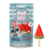 Сладолед  за кучета Pup Ice Fruity Lollies Watermelon 3 броя дъвчащи ледени близалки с вкус на диня